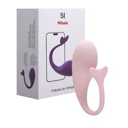 Vibrador Formato de Baleia Whale Via APP SI (9262)... - Mais Sex