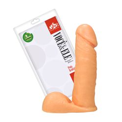 Prótese 14x13cm Com Escroto (ADAO10) - Bege - 1797... - Sexy Shop BH