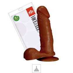 Prótese 14x13cm Com Ventosa e Escroto (ADAO26) - ... - Sexy Shop BH