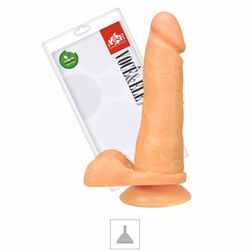 Prótese 17x15cm Com Ventosa e Escroto (ADAO32) - B... - Sexy Shop BH