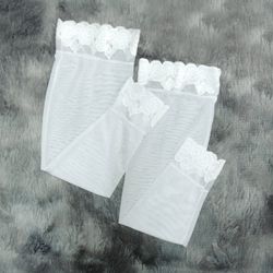 *Meia 7/8 Com Renda Califórnia (CF0101) - Branco ... - Sexy Shop BH