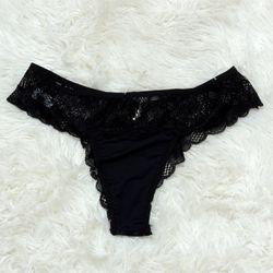 *Calcinha Bella (CF113) - Preto - 26604 - Sexy Shop BH