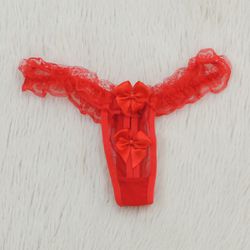 *Calcinha Laço (CF608) - Vermelho - 26639 - Sexy Shop BH