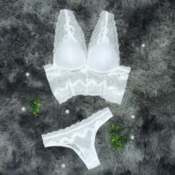 Conjunto Karina (DR4508) - Branco - 30683 - Sexy Shop BH