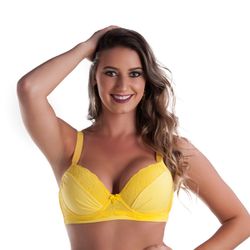 *Soutien Duanip Com Bojo (DU786) - Amarelo - 19527 - Sexy Shop BH
