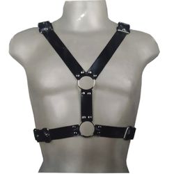 Harness Peitoral Masculino (17724-GS101801) - Pre... - Sexy Shop BH