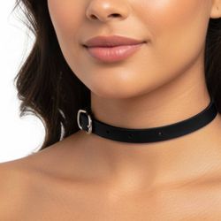 Coleira Para Personalização- (GS109405) - Preta - ... - Mais Sex