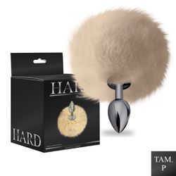 Plug Metálico PomPom Claro Hard (HA115-ST605) - Pr... - Sexy Shop BH