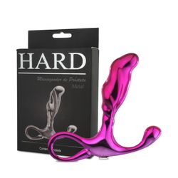 Massageador de Próstata em Metal (HA125) - Rosa - ... - Sexy Shop BH