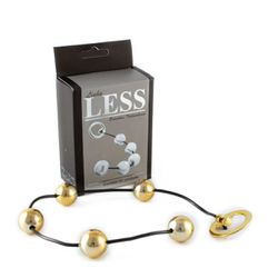 Bolinha Tailandesa Less M (HA159) - Dourado - 3450 - Sexy Shop BH