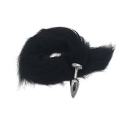 Plug de Plástico P Less Cromado Com Cauda (HA168C)... - Sexy Shop BH