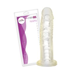 *Prótese 18x12cm Articulada Cyber Gel (HP320) - Tr... - Sexy Shop BH