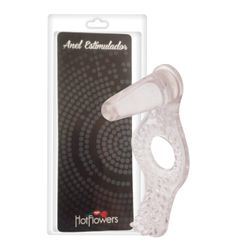 Anel Estimulador Com Plug Anal (HZ598T). - Translú... - Sexy Shop BH