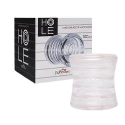 Masturbador Hole Hot Flowers (HZ655) - Translúci... - Sexy Shop BH