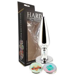 Plug Metálico Slim Personalitté Com Duas Pedras (H... - Sexy Shop BH