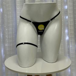 Calcinha Emoji Preta Íntima Delas (ID1092P) - Seg... - Sexy Shop BH