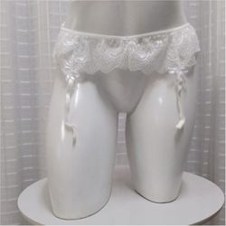 Cinta Liga Rendada - (LS5120) - Branco - 39176 - Mais Sex