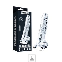 Prótese 14x11cm Com Ventosa e Escroto (PE096) - Tr... - Sexy Shop BH