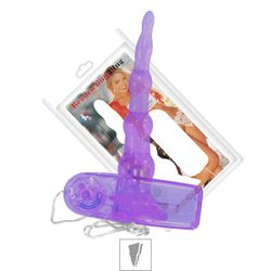Plug 5 Esferas Com Vibro VP (PL005-ST214). - Lilás... - Sexy Shop BH