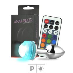 Plug de Metal P Com Led e Controle VP (PL083) - ... - Sexy Shop BH