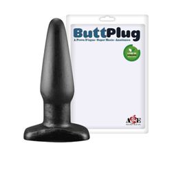Plug Básico 11cm (PLUG09-10513-ST287) - Preto - 1... - Sexy Shop BH