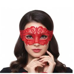 Máscara Sensual (PS1010) - Vermelho - 20552 - Mais Sex