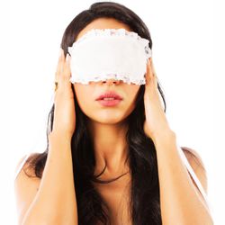 Venda Olhos (PS8037) - Branco - 26204 - Sexy Shop BH