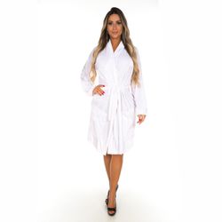 *Roupão Veludo (PS8357) - Branco - 24351 - Sexy Shop BH