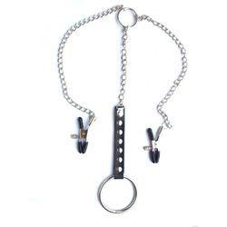Prendedor de Mamilos Masculino Com Corrente VP (SA... - Sexy Shop BH