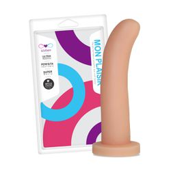 Prótese 16x12cm Ponto G Curvada Com Base Mon Plais... - Sexy Shop BH
