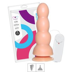 Plug Com Vibro e Ventosa Três Esferas 15x20cm (SSP... - Sexy Shop BH