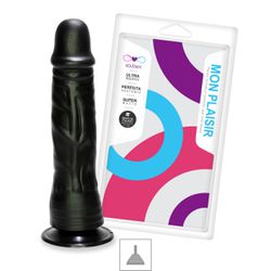 Prótese 20x16cm Com Ventosa (SSV013) - Preto - 31... - Sexy Shop BH