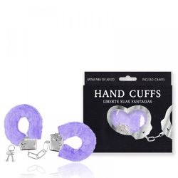 *Algema em Metal Com Pelucia Hand Cuffs VP (AL001-... - Sexy Shop BH