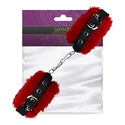 Algema em Pelúcia (ST194) - Vermelho - 21207 - Sexy Shop BH