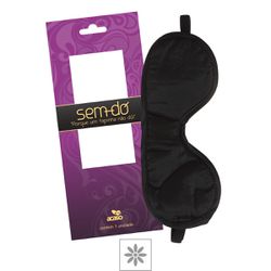 Tapa Olhos em Nylon Simples Acaso (ST204) - Preto... - Sexy Shop BH
