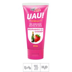 **Lubrificante Uau 60ml (ST311) - Morango c/ Cham... - Sexy Shop BH