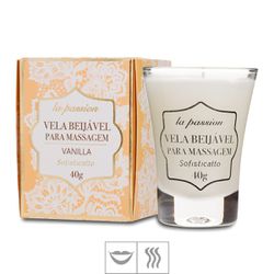 Vela Beijável La Passion 40g (ST509) - Vanilla - 2... - Sexy Shop BH
