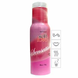 **Mousse Efervescente Sensations 80ml (ST559) - Mo... - Sexy Shop BH