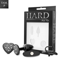Kit Plug Cravejado Com Base Removivel P (HA131-ST6... - Sexy Shop BH