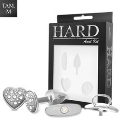 Kit Plug Cravejado Com Base Removivel M (HA132-ST6... - Sexy Shop BH