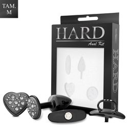 Kit Plug Cravejado Com Base Removivel M (HA132-ST6... - Sexy Shop BH
