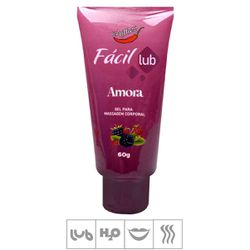 Lubrificante Fácil Lub Beijável 60g - (ST968) - Am... - Mais Sex