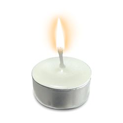 Vela Aromatizada 1un (ST980) - Branco - 39861 - Mais Sex