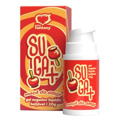 Suga + Sugador Líquido 20g (ST987) - Maçã do Amor... - Mais Sex