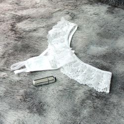 Calcinha Com Vibro (TO004V) - Branco - 30264 - Sexy Shop BH