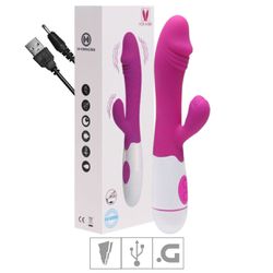 Vibrador Ponto G Recarregável (VB054) - Magenta - ... - Sexy Shop BH