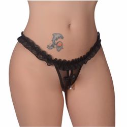 *Calcinha Brenda (WI1711) - Preto - 25079 - Sexy Shop BH