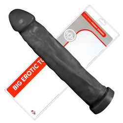 Prótese 27x17cm Gigante (ADAO06) - Preto - 17959 - Sexy Shop BH
