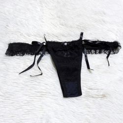 *Calcinha Fácil (ASK0143) - Preto - 30130 - Sexy Shop BH