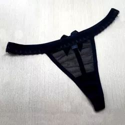 *Calcinha Malandrinha (DRL1000) - Preto - 30082 - Sexy Shop BH